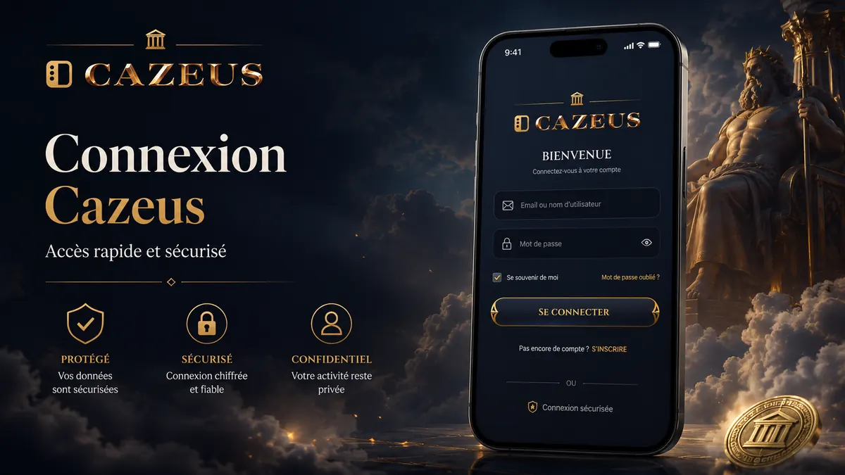 Cazeus Connexion - Comment se connecter au casino